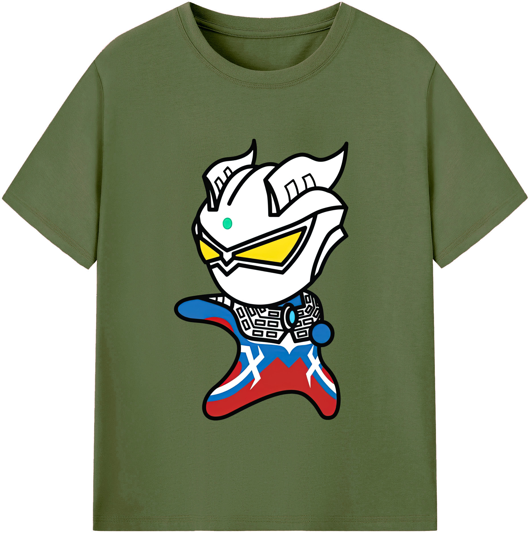 （画像用） ウルトラマン Ultraman 綿100％半袖Tシャツ（フロントプリント）